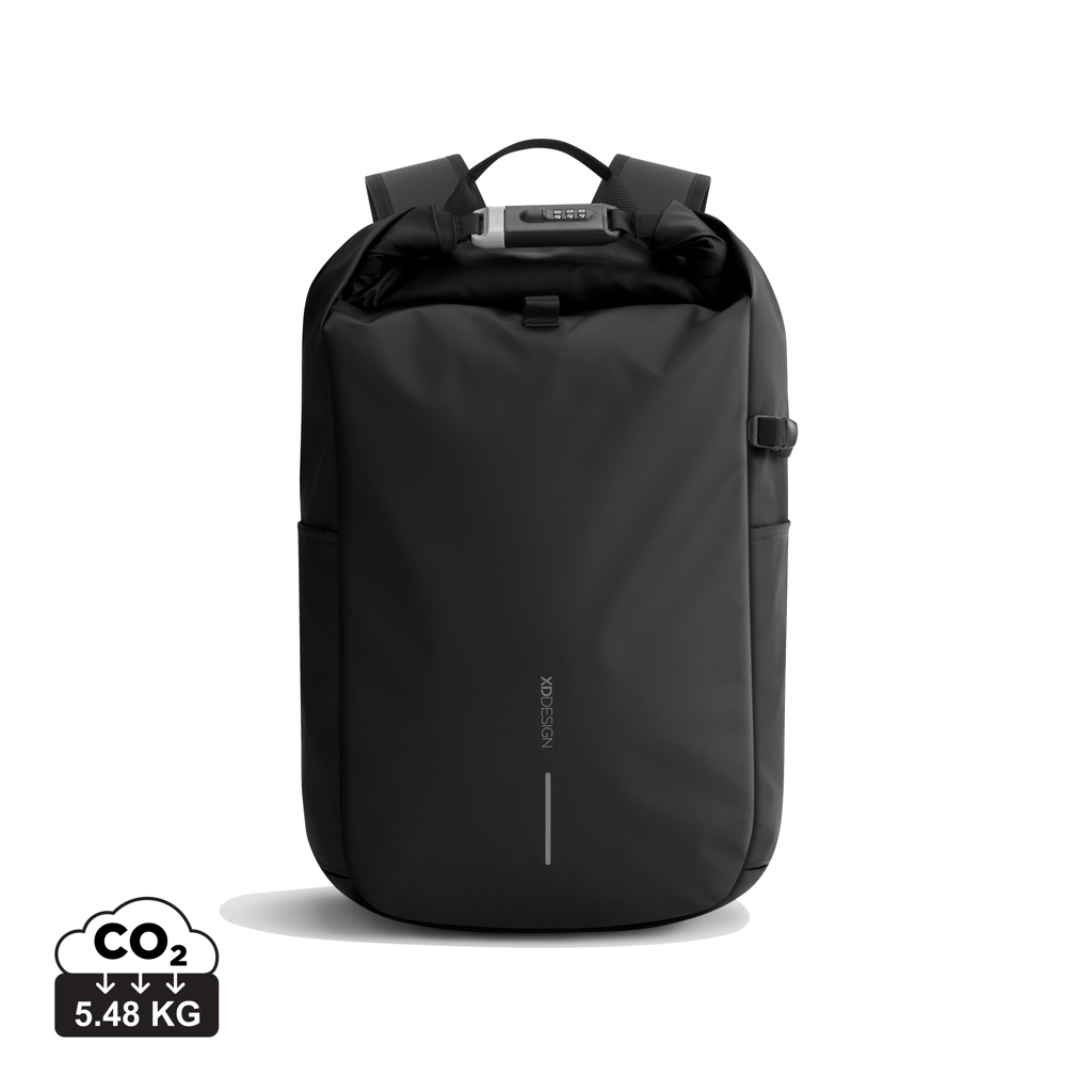 Sac à dos antivol et étanche promotionnel Urban Noir et Gris